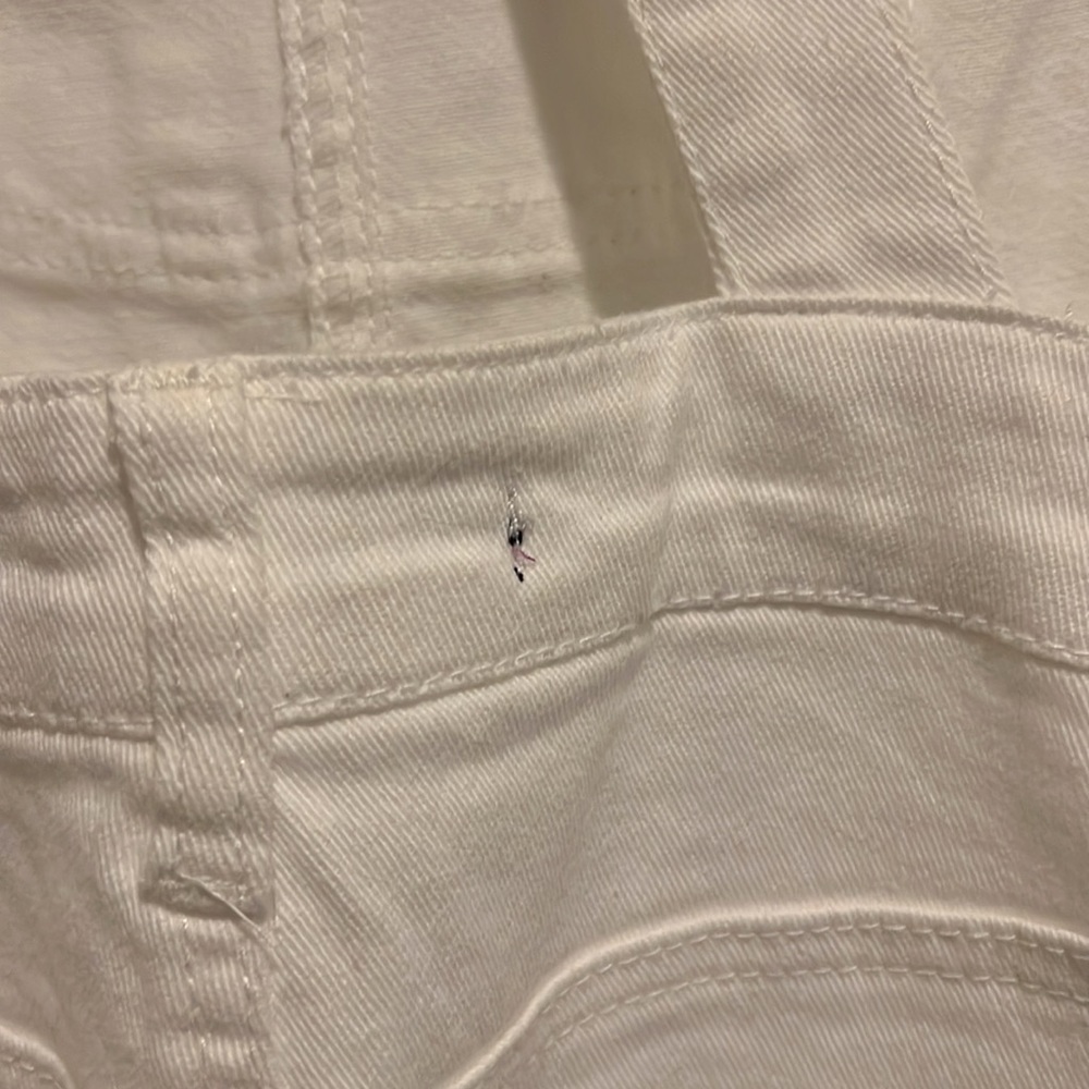 Wallflower White Short Overalls Size L - Picture 16 of 16